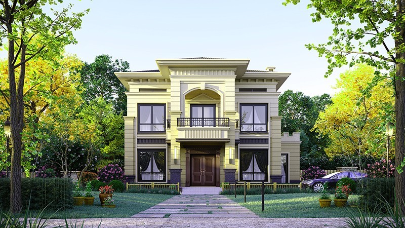 西区中式合院住宅，开放庭院与邻里乡亲更亲近